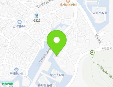 충청북도 청주시 청원구 우암산로251번길 15 (내덕동, 그린타운) 지도