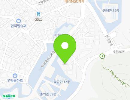 충청북도 청주시 청원구 우암산로251번길 13 (내덕동, 그린타운) 지도