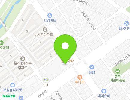 충청북도 청주시 청원구 1순환로 332 (내덕동, 정광섭치과의원) 지도