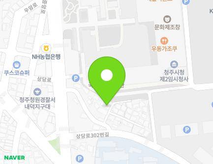 충청북도 청주시 청원구 상당로302번길 23-5 (내덕동, 자희빌라) 지도