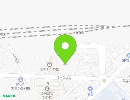 충청북도 청주시 청원구 내수읍 내수학평길 21 지도