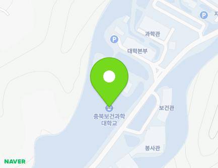 충청북도 청주시 청원구 내수읍 덕암길 10 (충북보건과학대학교) 지도