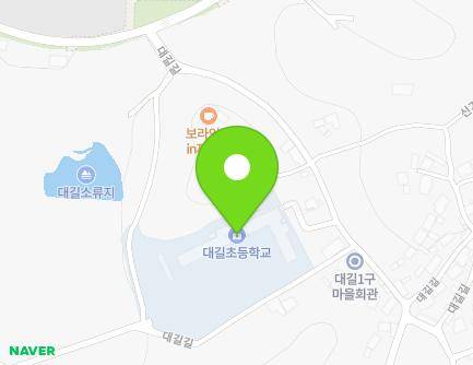 충청북도 청주시 청원구 북이면 대길길 28-24 (대길초등학교) 지도