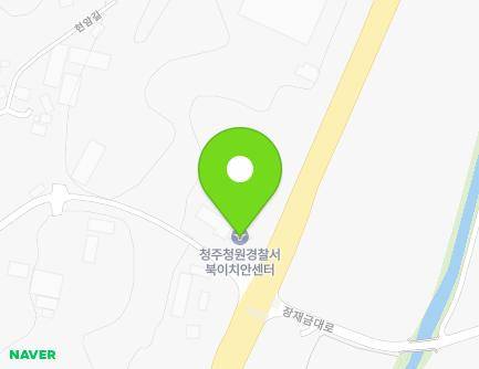 충청북도 청주시 청원구 북이면 충청대로 1139 (북이파출소) 지도