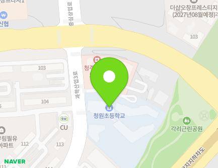 충청북도 청주시 청원구 오창읍 과학산업3로 228 (청원초등학교) 지도