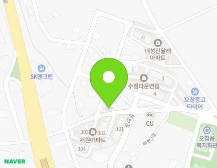 충청북도 청주시 청원구 오창읍 복현3길 11-6 지도