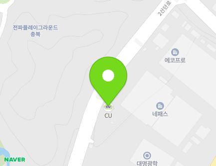 충청북도 청주시 청원구 오창읍 과학산업2로 587-32 지도