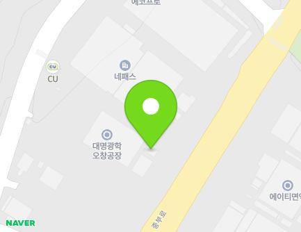 충청북도 청주시 청원구 오창읍 과학산업2로 587-20 지도