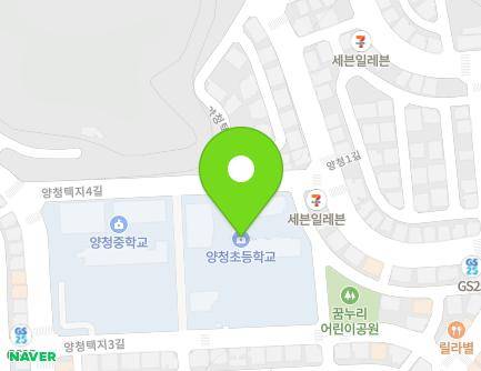 충청북도 청주시 청원구 오창읍 양청택지3길 15 (양청초등학교) 지도