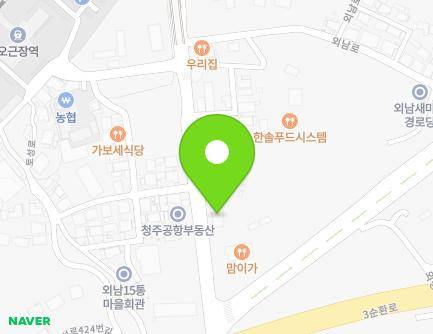 충청북도 청주시 청원구 팔결로 174 (외남동, (주)에이프로한국세기ENG) 지도