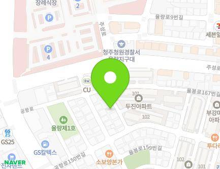 충청북도 청주시 청원구 공항로150번길 31-11 (율량동) 지도