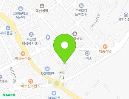 충청북도 청주시 흥덕구 옥산면 오송가락로 853 (형제빌라) 지도