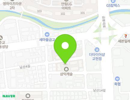 충청북도 충주시 남산4길 74-12 (교현동, 교현동삼익캐슬) 지도