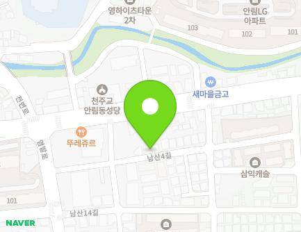 충청북도 충주시 남산4길 73-16 (교현동, 교현동삼익캐슬) 지도