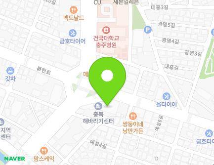 충청북도 충주시 봉현로 222 (교현동, 보성빌딩) 지도