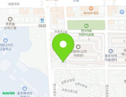 충청북도 충주시 국원초1길 13-1 (교현동) 지도