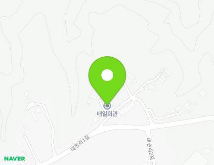 충청북도 충주시 동량면 대전리1길 63-5 (배일마을회관) 지도