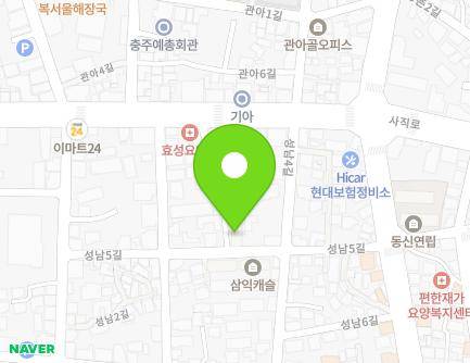 충청북도 충주시 성남5길 15-2 (성남동, 삼익캐슬3단지) 지도