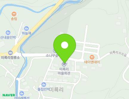 충청북도 충주시 수안보면 미륵리사지길 36 (마을회관) 지도