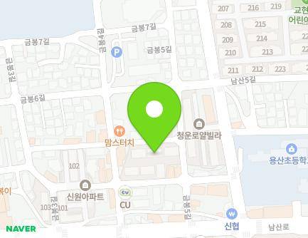 충청북도 충주시 금봉5길 9-1 (용산동, 태영하이츠타운) 지도