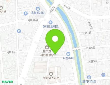 충청북도 충주시 예성로 76 (지현동, 지현동천주교회) 지도