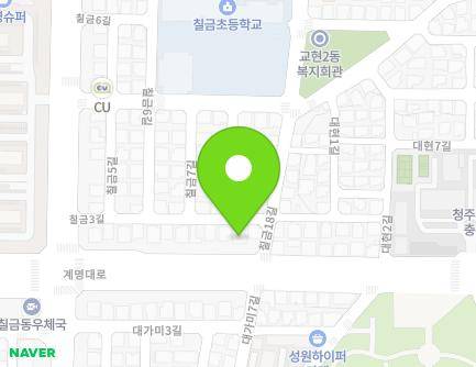 충청북도 충주시 칠금3길 16-1 (칠금동, 현대해상화재보험(주) 샘골영업소) 지도