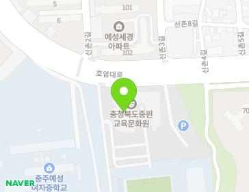 충청북도 충주시 호암대로 50 (호암동, 중원교육문화원,국제교육원충주분원) 지도