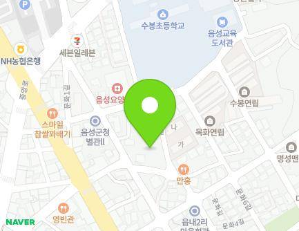 충청북도 음성군 음성읍 문화1길 10-3 (설성어울림센터) 지도