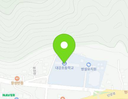 충청북도 단양군 대강면 대강로 6 (대강초등학교) 지도